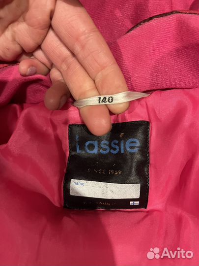 Куртка зимняя для девочки Lassie со штанами 140