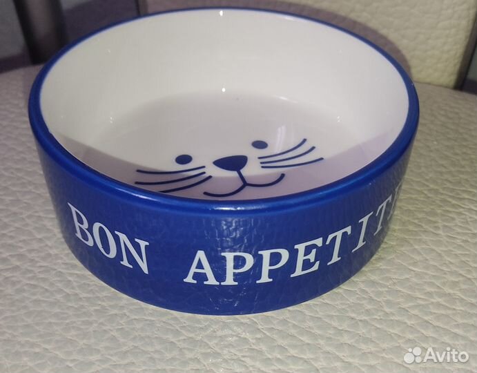 Керамическая миска для кошки / миска для животных