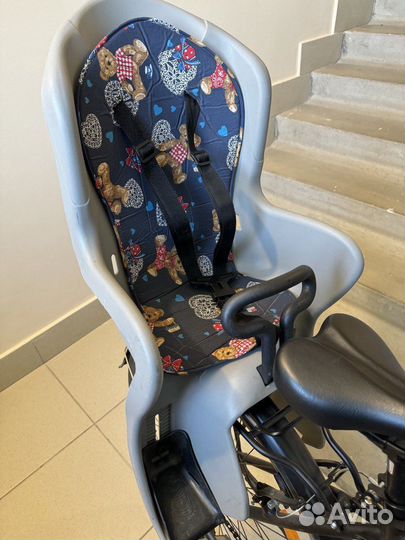 Детское велокресло на багажник