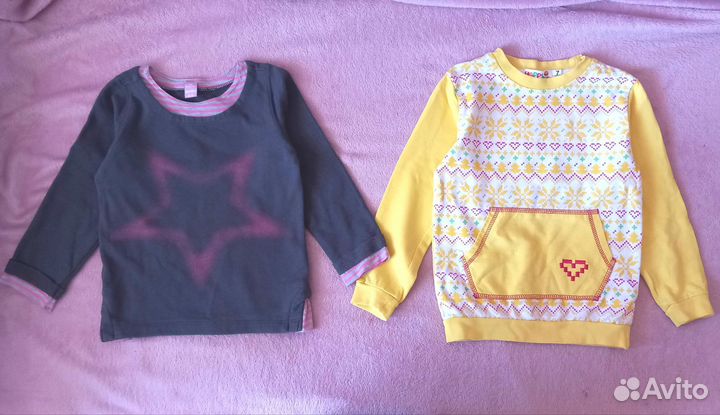 Вещи пакетом /Свитшот толстовка водолазка 4шт/104р