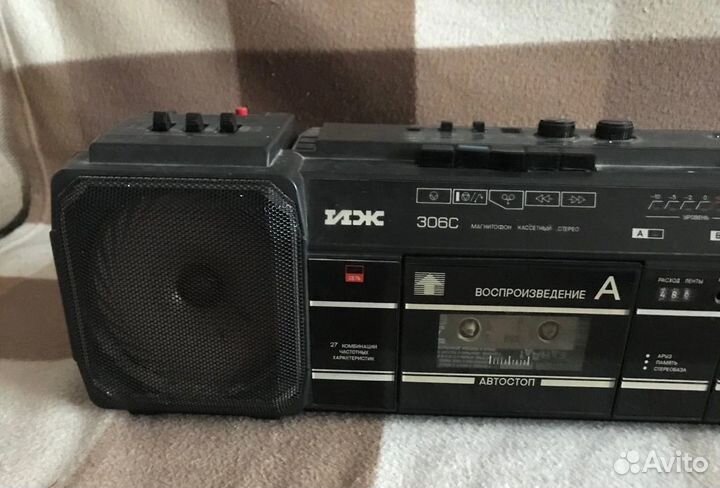 Кассетный магнитофон иж 306С стерео