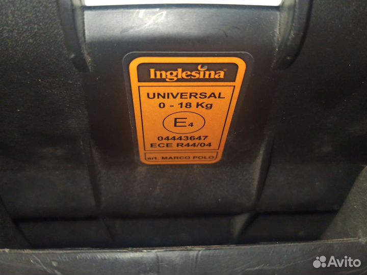 Кг) Автокресло Inglesina Marco Polo Gray