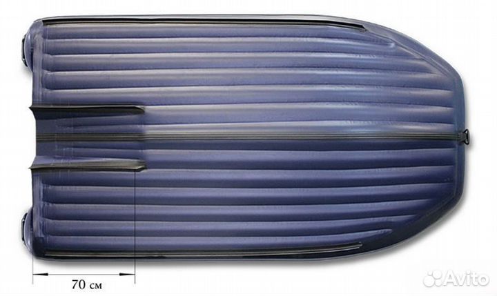 Лодка «флагман – DK 550J» серый