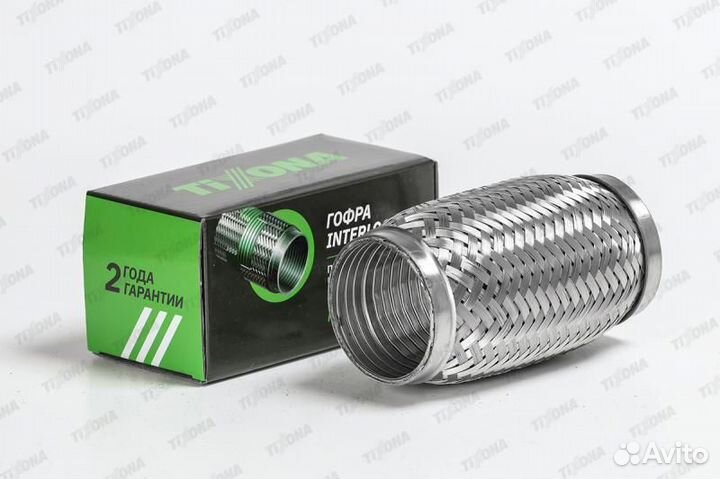 Гофра 64 / 150 (aisi 304 with interlock)