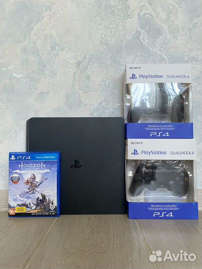 Sony PS4 slim + 140 игр
