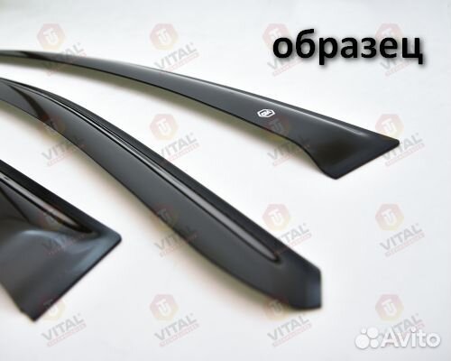 Дефлекторы окон (ветровики) Dodge Caliber