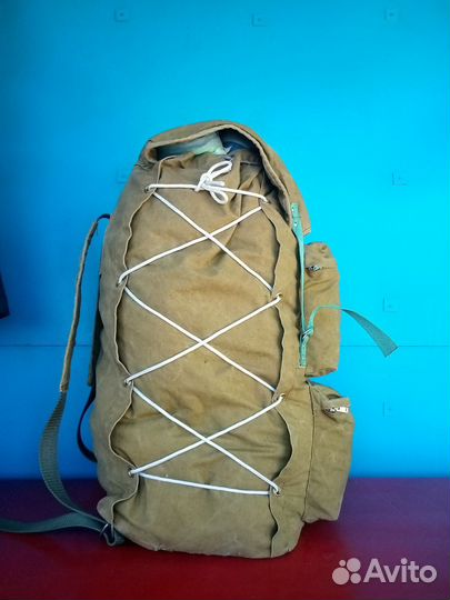 Рюкзак туристический брезентовый СССР