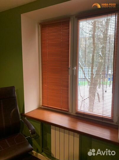 Деревянные жалюзи монтаж