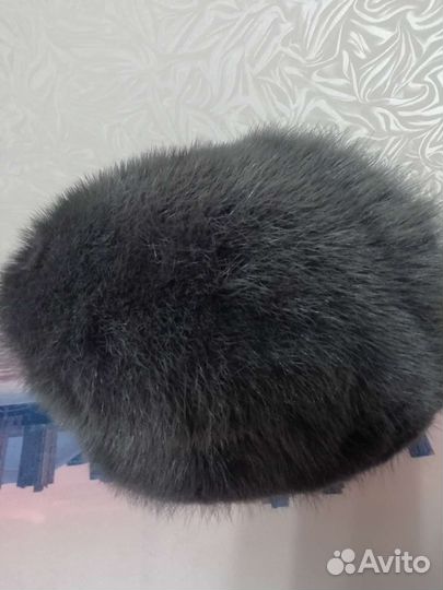 Шапка норковая женская