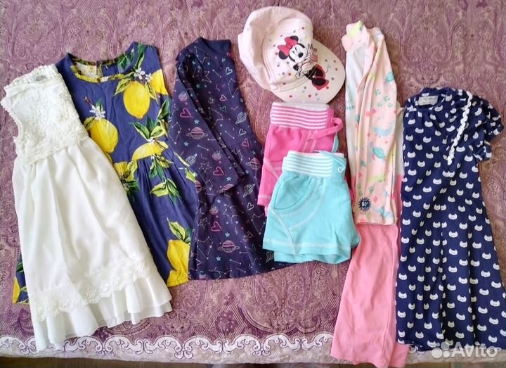 Продажа вещей на девочку 3-5 лет пакетом