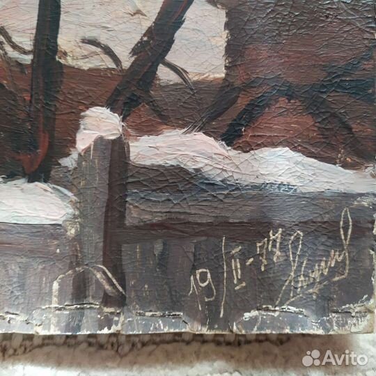 Картина Якушев, масло