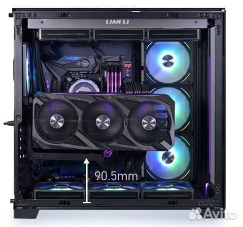 Райзер PCI-E 4.0 для видеокарт в корпус Lian Li