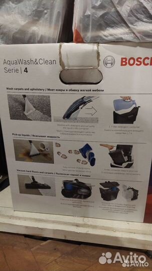 Пылесос Bosch AquaWash and Clean Serie 4