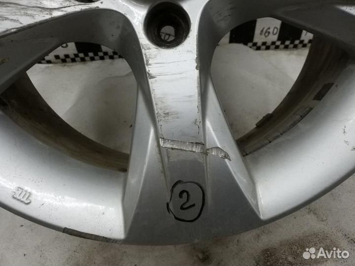 Диск колеса литой Hyundai i40 R16