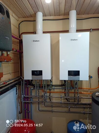 Монтаж системы отопления в частном доме