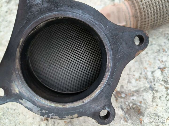 Приемная труба с катализаторами skoda octavia a5