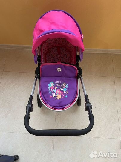 Коляска 2 в 1 длч куклы