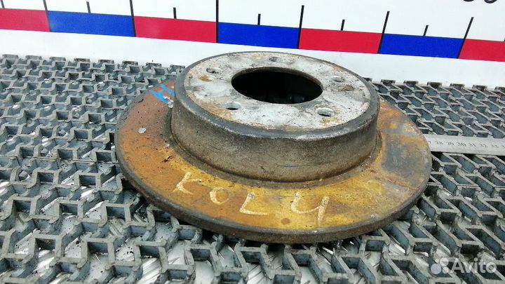 Диск тормозной задний Kia Ceed