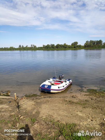 Лодка с мотором Ямаха 4л.с