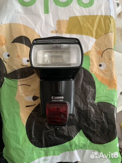 Вспышка canon speedlite 580ex