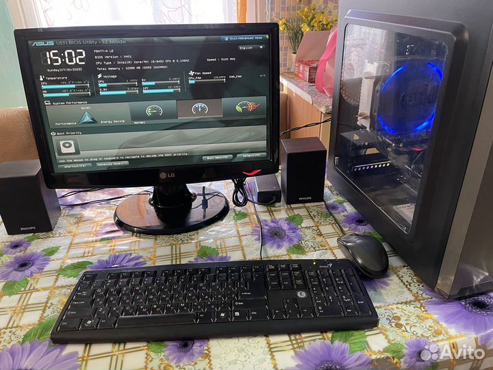 Компьютер в сборе i5/4ядра/12Гб/rx460-4Гб/500гб