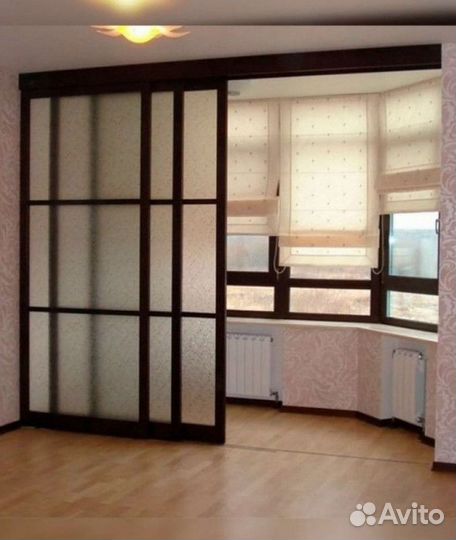 Межкомнатные перегородки. Раздвижные перегородки