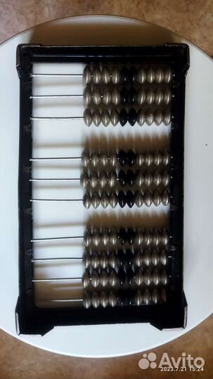 Счеты металлические времён СССР