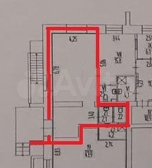 Салон/ Офис/Производство/Магазин/ Пвз и т.д. 43 м²