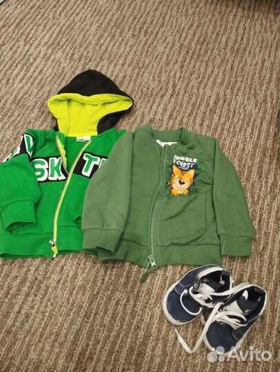 Пакет вещей на мальчика 80