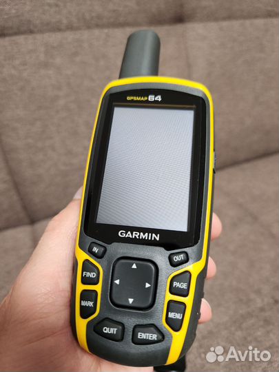 Garmin gpsmap 64 + карабин