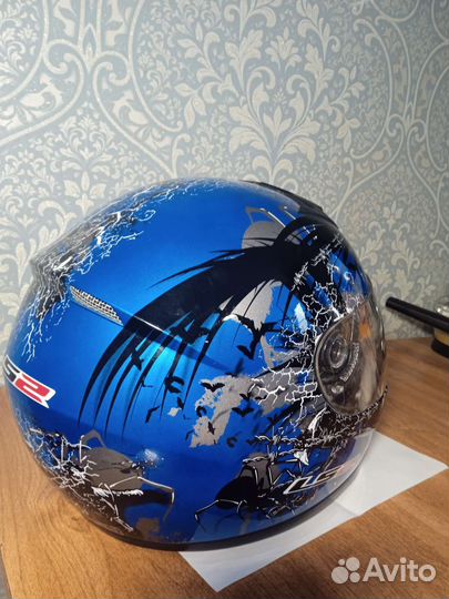 Шлем LS2 FF351 Phobia Gloss Blue