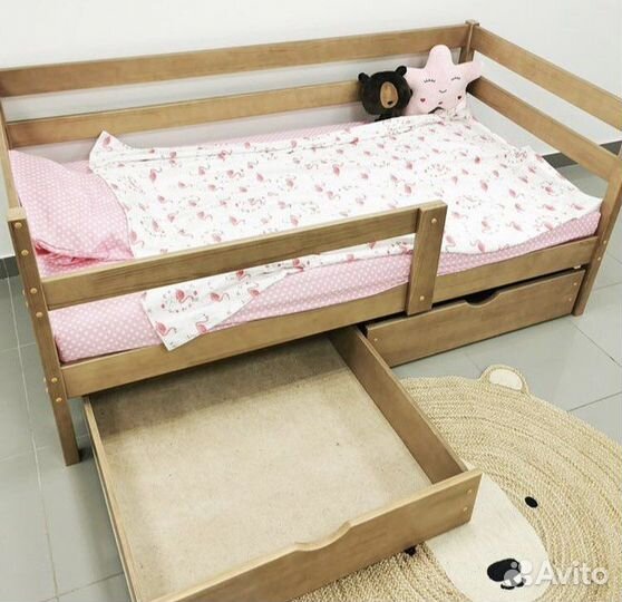 Детская кровать из массива 160 на 80 см