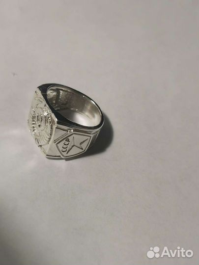 Мужская печатка серебро 925