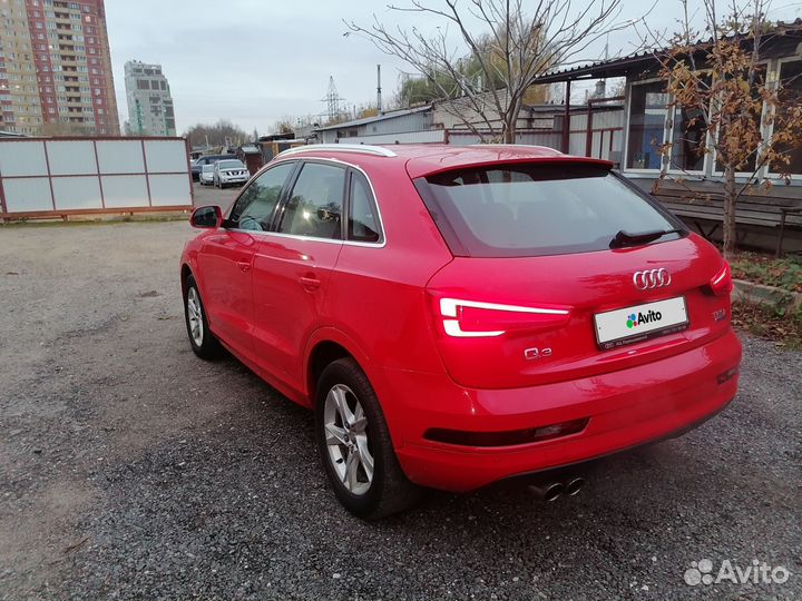 Audi Q3 2.0 AMT, 2015, 140 000 км