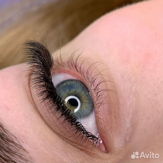 Наращивание ресниц на дому