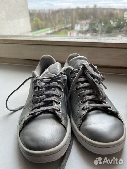 Кеды adidas кожа