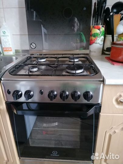 Плита газовая Indesit