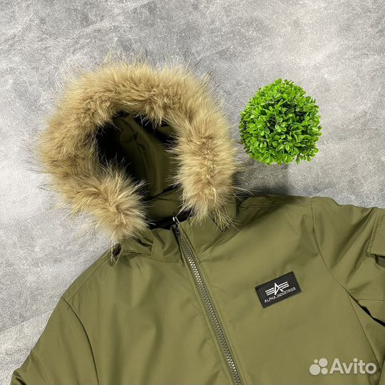 Куртка пуховик Alpha Industries (m-2xl)