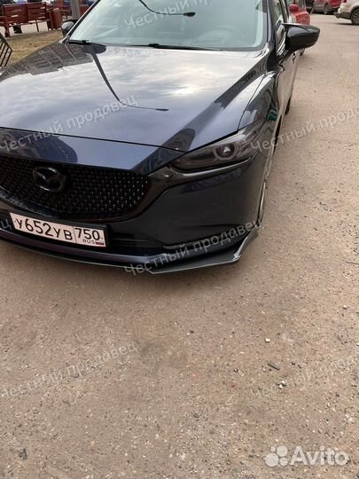 Сплиттер губа Mazda 6 gj