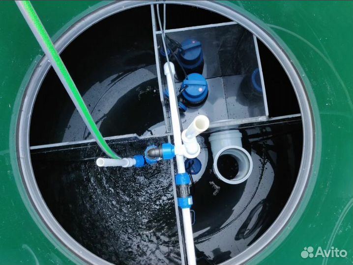 Канализация под ключ. Септик Евролос