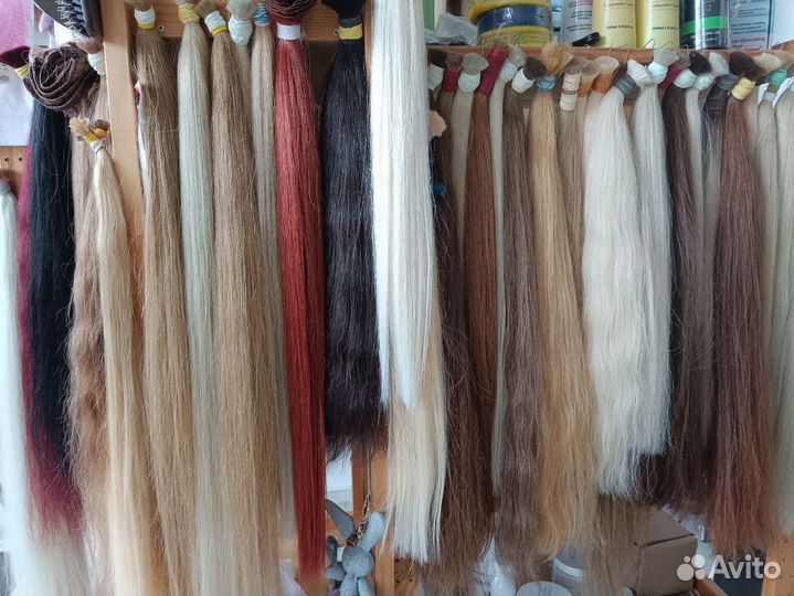 Волосы для горячего наращивания