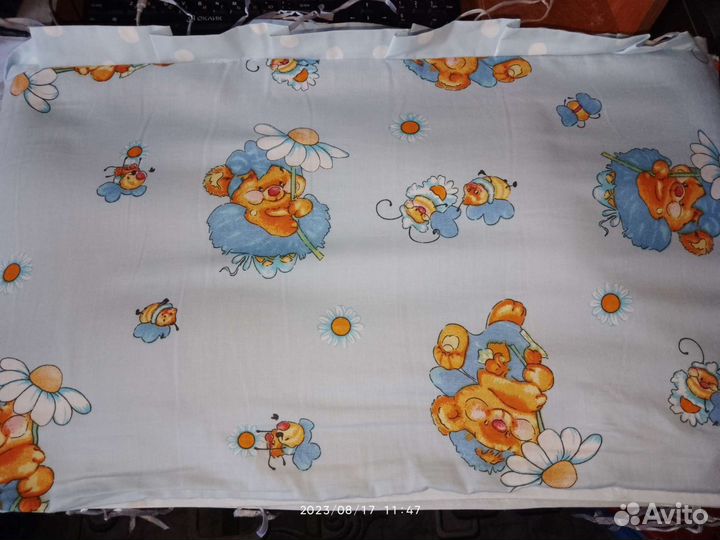 Бортики в детскую кроватку бу