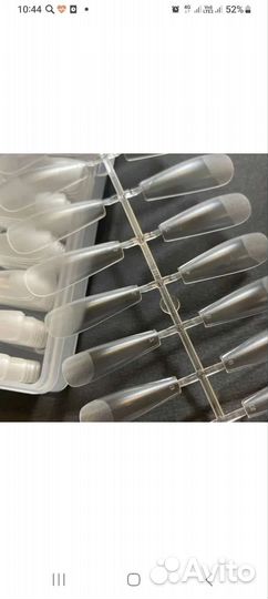 Гелевые типсы и верхние формы для наращивания