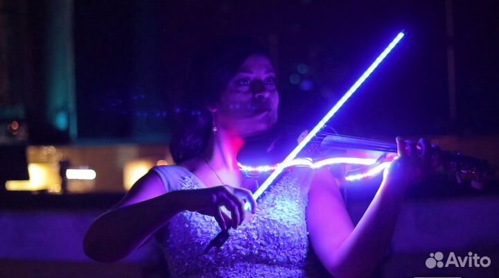 Электроскрипка на ваш праздник, световое шоу