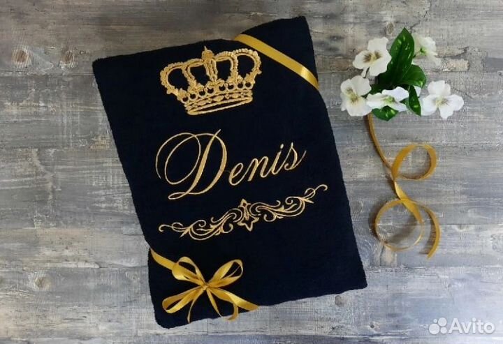 Халат мужской с короной