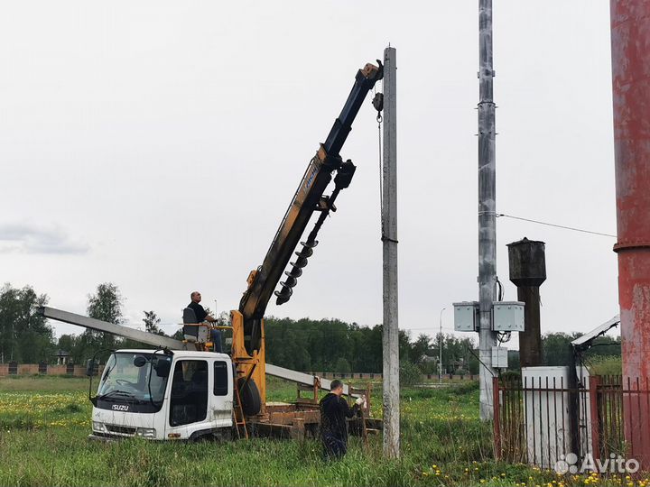 Установка столбов лэп св-95. Продажа, доставка