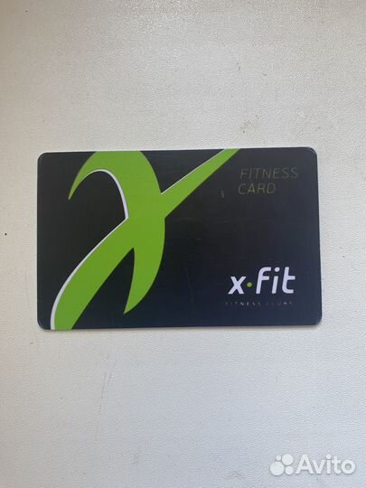 Абонемент в фитнес клуб x fit