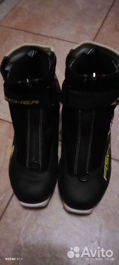 Лыжные ботинки fischer junior combi