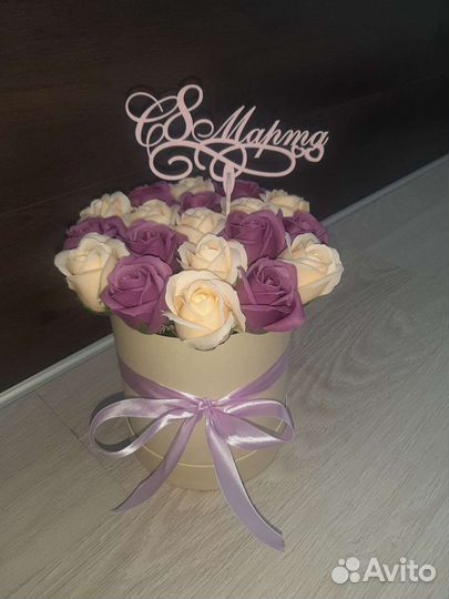 Букет из мыла