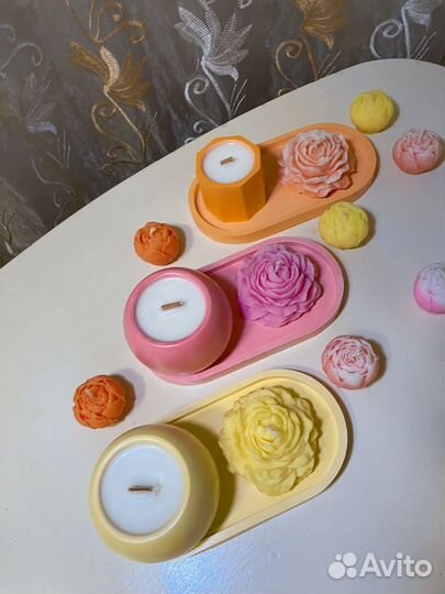 Ароматическая свеча ручной работы опт